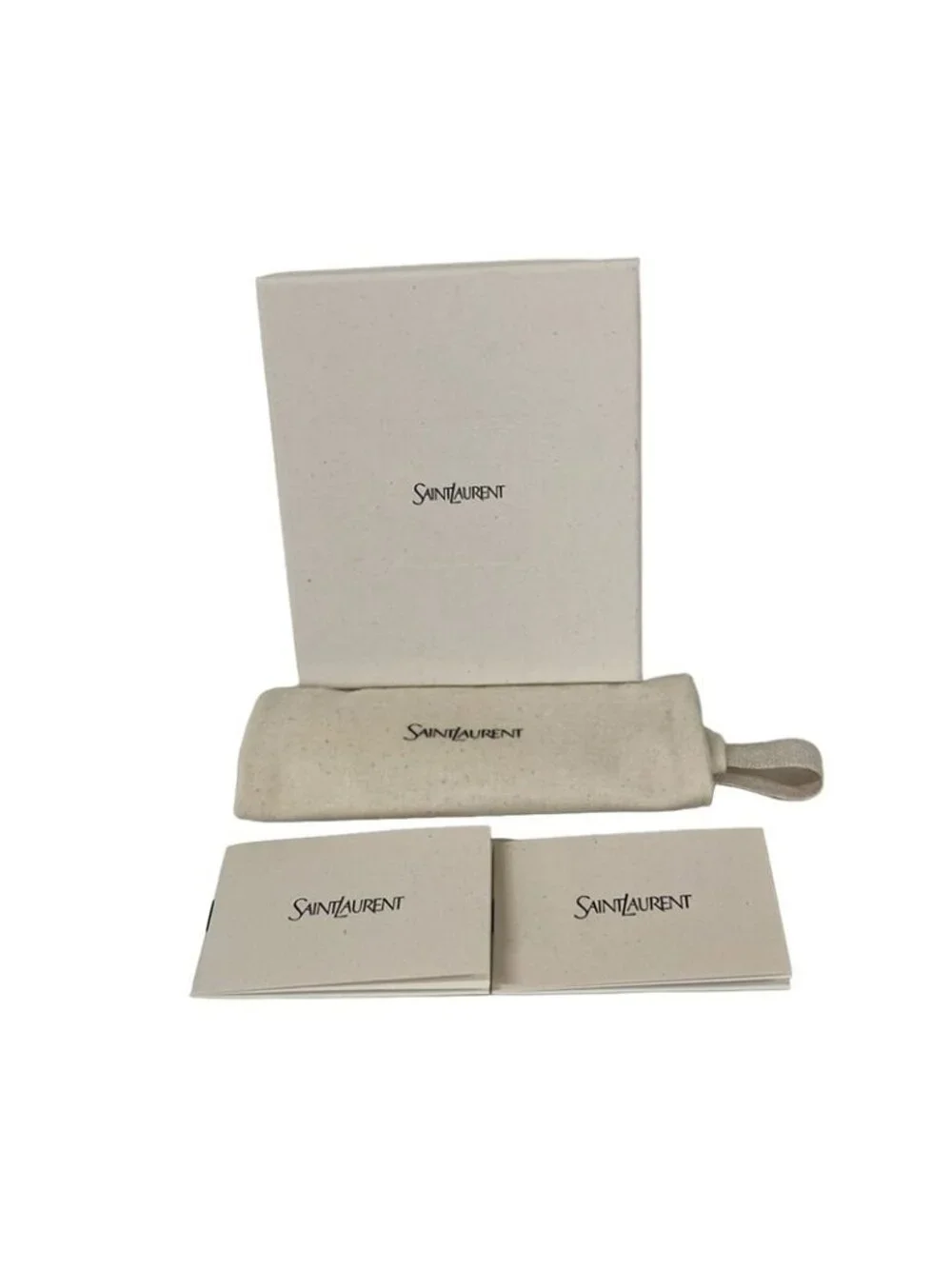 Saint Laurent Paris Bifold Wallet Black Zip Around Leather - Picture 7 of 7